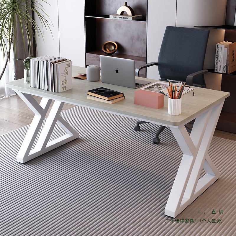 定 制桌子腿铁艺支架餐桌茶几办公室桌脚金属支架电脑桌木板岩板